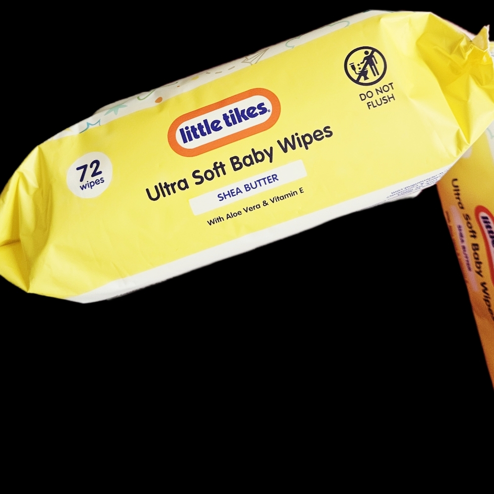 NWT 》3×《 LITTLE TIKES ULTRA SOFT BABY WIPES 72ct PACKS! - Picture 7 of 16